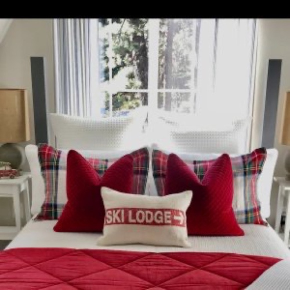 Pottery Barn Ski Lodge Pillow